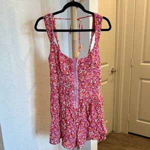 wild fable Pink Floral Romper